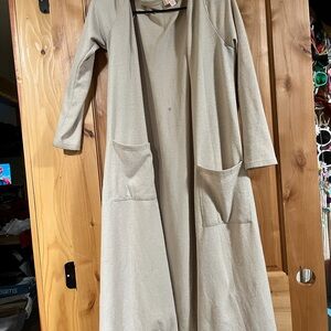 LuLaRoe Tan Long Sleeve Sarah Cardigan